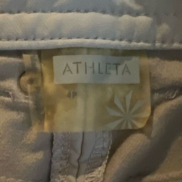 ATHLETA Women's Size 4P Sherpa Hiking Casual Skirt Cool Weather, Soft Grey - Picture 7 of 8